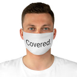 Covered Fabric Face Mask