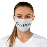 Covered Fabric Face Mask